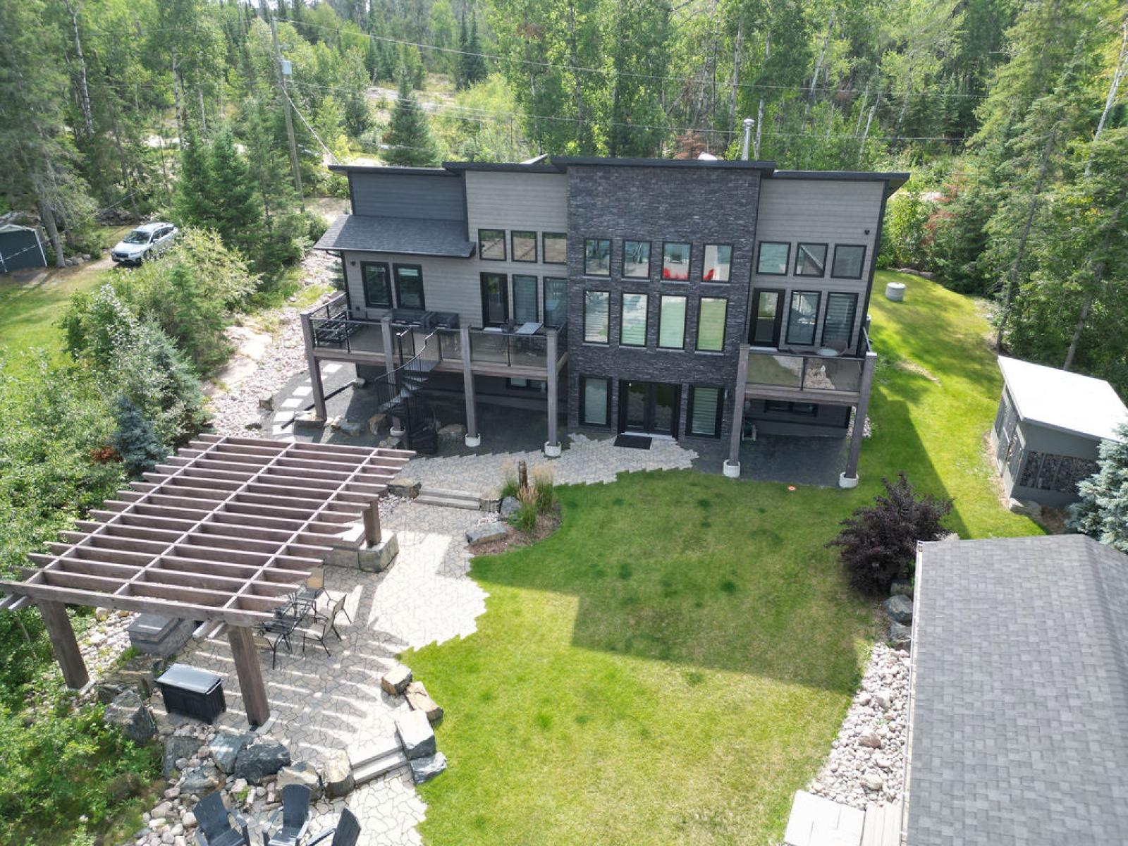 Brereton Lake Block 6 Lot 17 Front view of Lake Home