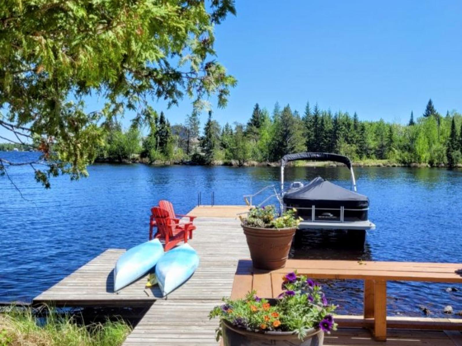 Brereton Lake  - Lakefront  Cottage for Sale - Dock