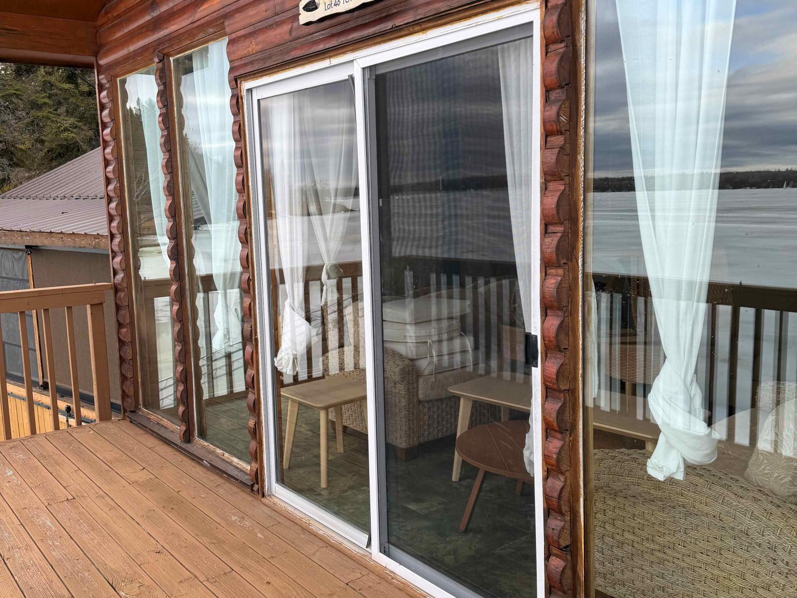 Front of Upper Level Boathouse