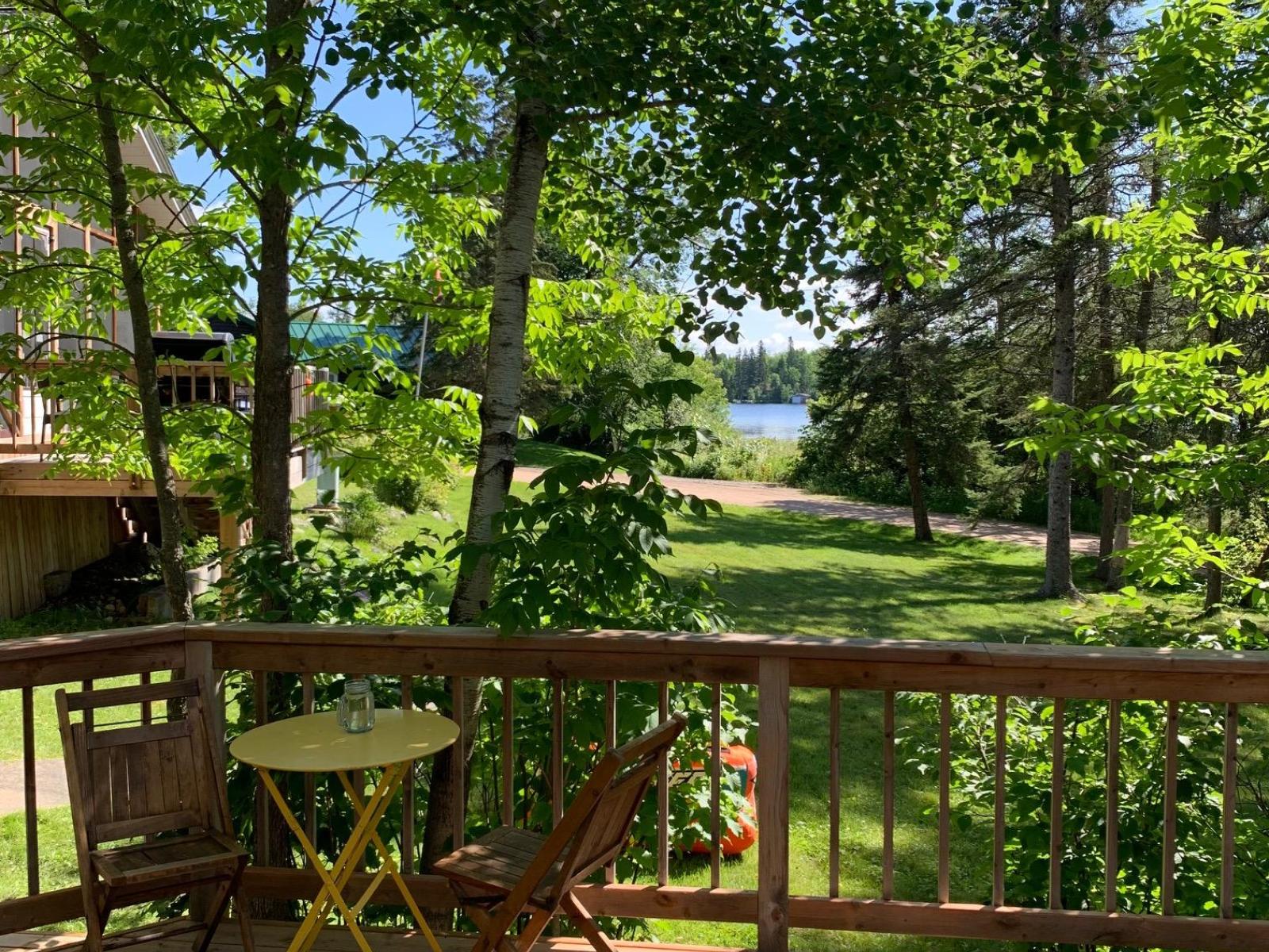 Almost Lakefront Falcon Lake - View off Deck