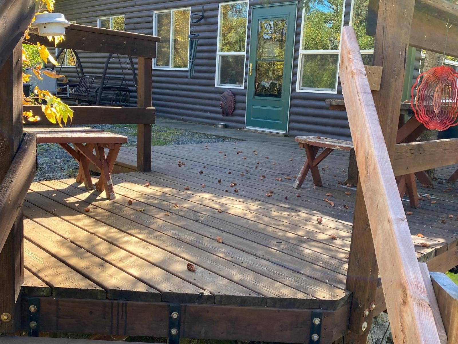 Deck at Rear of Cottage