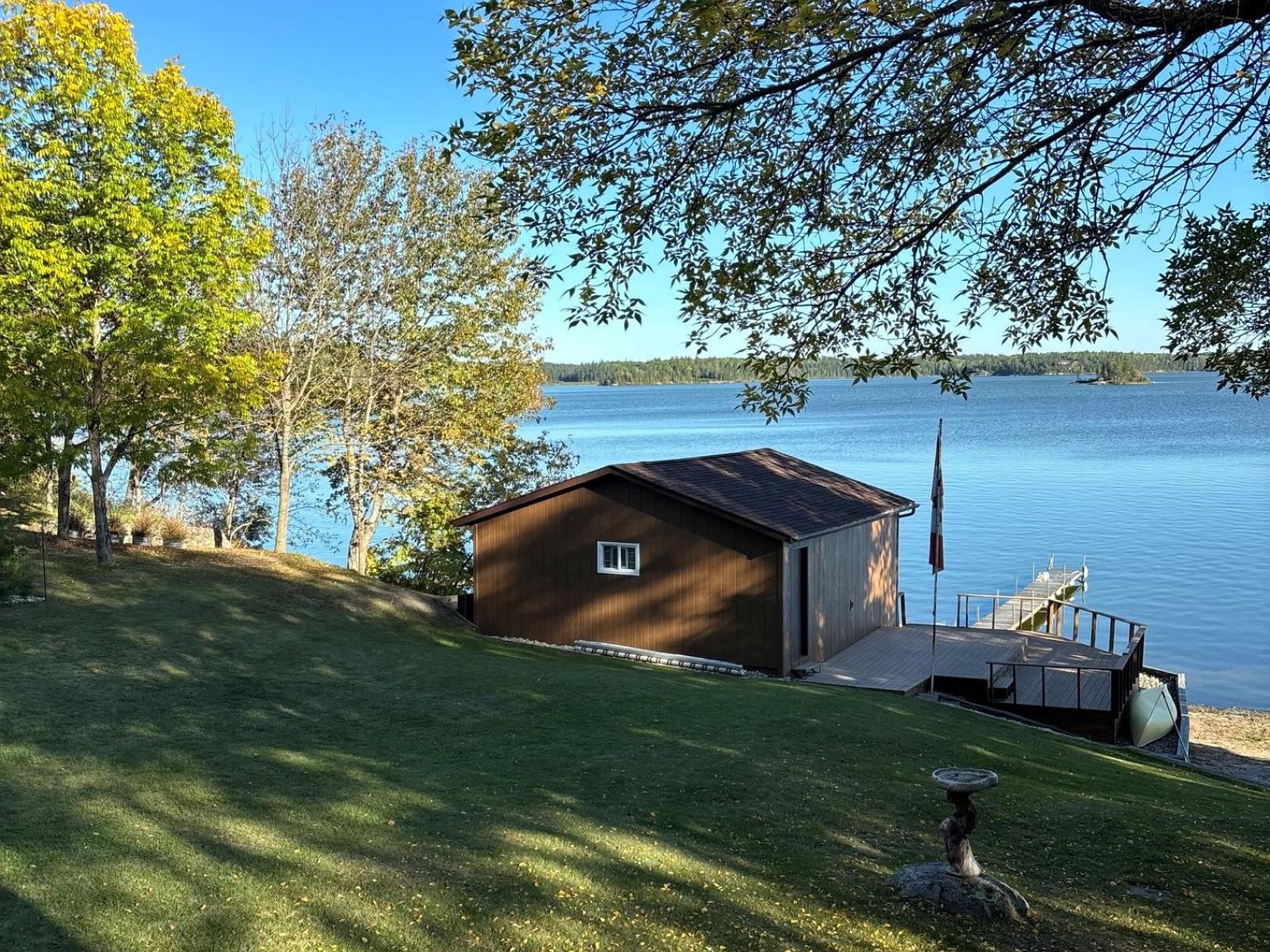 Caddy Lake Lot 2 Front View  - Boathouse